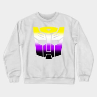 Nonbinary Autobot Pride Crewneck Sweatshirt